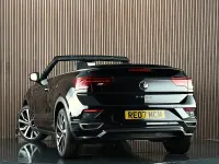 Used VW T-Roc Cabriolet R-line 2021 Black Cabriolet