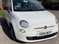 Used Fiat 500 Pop 69 HP (50 kW) 2014 White Hatchback