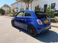 Used Abarth 595 Competizione 145 HP (106 kW) 2016 Blue Cabriolet