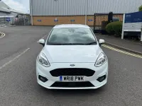 Used Ford Fiesta ST-Line X 125 HP (91 kW) 2018 White Hatchback