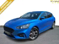Used Ford Focus ST-Line 125 HP (91 kW) 2022 Blue Hatchback