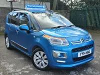 Gebraucht Citroën C3 Picasso Exclusive 2014 Blau Van / Kleinbus