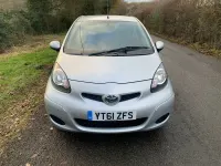 Used Toyota Aygo 68 HP (50 kW) 2011 Silver Hatchback