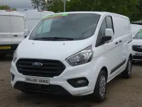 Used Ford Transit Custom Trend 130 HP (95 kW) 2021 White Van