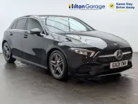 Used Mercedes A200 AMG line 163 HP (119 kW) 2021 Black Hatchback