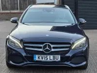 Used Mercedes C250 Premium 2015 Blue Estate