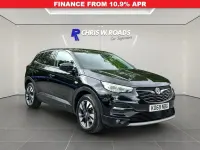 Used Vauxhall Grandland X SRi 130 HP (95 kW) 2020 Black SUV
