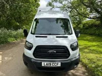 Used Ford Transit 130 HP (95 kW) 2019 White Van