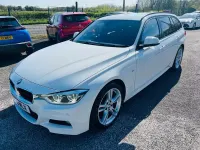 Begagnad BMW 318 M Sport 2019 Vit Kombi