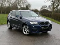 Used BMW X3 M Sport 184 HP (135 kW) 2012 Blue SUV