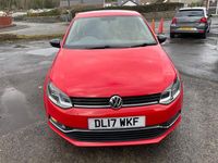 Used VW Polo Beats 75 HP (55 kW) 2017 Red Hatchback
