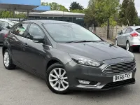 Used Ford Focus Titanium 125 HP (91 kW) 2016 Grey Hatchback