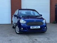 Used Ford Ka Plus Zetec 85 HP (62 kW) 2017 Blue Hatchback