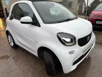 Used Smart ForTwo Coupé Passion 71 HP (52 kW) 2017 White Coupe
