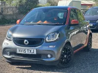 Used Smart ForFour Edition #1 71 HP (52 kW) 2015 Grey Hatchback
