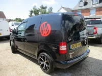 Used VW Caddy Black Edition 102 HP (75 kW) 2015 Black MPV