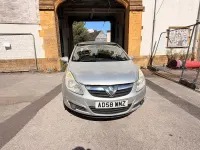 Used Vauxhall Corsa Design Edition 2008 Silver Hatchback