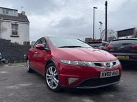 Used Honda Civic EX 2010 Red Hatchback