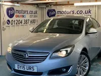 Used Vauxhall Insignia Design Edition 140 HP (102 kW) 2015 Silver Hatchback
