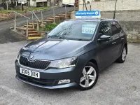 Used Skoda Fabia SE L 103 HP (75 kW) 2015 Grey Hatchback