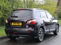 Used Nissan Qashqai +2 N-TEC 110 HP (80 kW) 2011 Black SUV