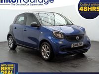 Used Smart ForFour Passion 71 HP (52 kW) 2018 Black Hatchback