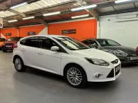 Used Ford Focus Zetec 115 HP (84 kW) 2013 White Hatchback
