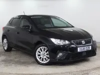 Begagnad Seat Ibiza SE Technology 95 HK (69 kW) 2018 Svart Halvkombi