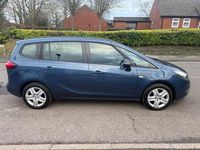 Used Vauxhall Zafira Tourer 140 HP (102 kW) 2015 Blue MPV