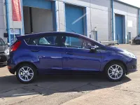 Used Ford Fiesta Zetec 82 HP (60 kW) 2017 Blue Hatchback