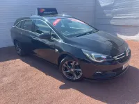 Used Vauxhall Astra SRi 150 HP (110 kW) 2016 Black Estate