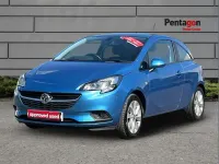 Used Vauxhall Corsa 73 HP (53 kW) 2018 Blue Hatchback