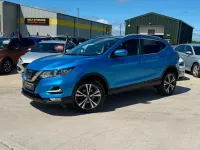 Used Nissan Qashqai N-Connecta 110 HP (80 kW) 2017 Blue SUV