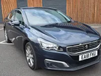 Used Peugeot 508 GT-line 150 HP (110 kW) 2018 Blue Sedan