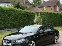 Used Audi A4 S-Line 2008 Black Sedan