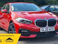 Used BMW 118 Sport Line 2020 Red Hatchback