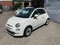 Used Fiat 500 Lounge 69 HP (50 kW) 2016 White Hatchback