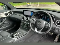 Used Mercedes C300 AMG line 254 HP (186 kW) 2022 Grey Coupe
