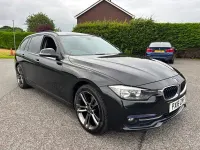 Used BMW 320 Sport Line 187 HP (137 kW) 2016 Sapphire black Estate
