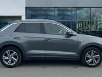 Usado VW T-Roc R-line 150 CV (110 kW) 2023 Gris SUV