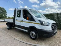 Usado Ford Transit 130 CV (95 kW) 2021 Blanco Descapotable
