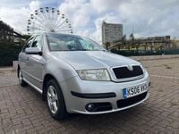 Used Skoda Fabia Ambiente 75 HP (55 kW) 2006 Silver Hatchback