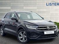 Used VW T-Roc R-line 150 HP (110 kW) 2023 Black SUV