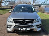 Used Mercedes ML350 AMG line 258 HP (189 kW) 2015 Silver SUV