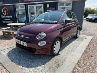 Used Fiat 500 Pop 69 HP (50 kW) 2016 Red Hatchback