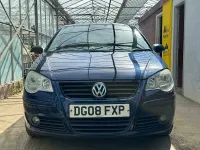 Used VW Polo Match 80 HP (58 kW) 2008 Blue Hatchback