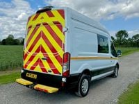 Used Ford Transit Trend 130 HP (95 kW) 2021 White Van