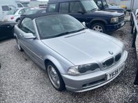Begagnad BMW 320 2001 Silver Cab