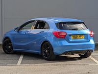 Used Mercedes A200 136 HP (100 kW) 2014 Blue Hatchback
