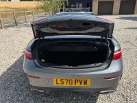 Used Mercedes E400 AMG line 340 HP (250 kW) 2020 Grey Cabriolet